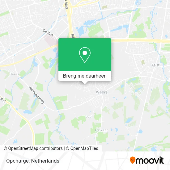 Opcharge kaart