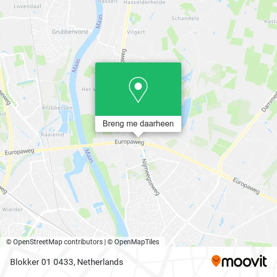 Blokker 01 0433 kaart