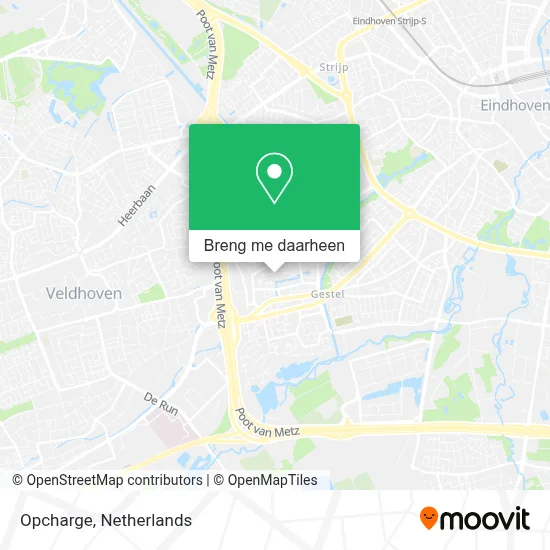 Opcharge kaart