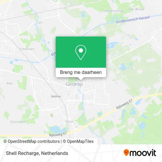 Shell Recharge kaart