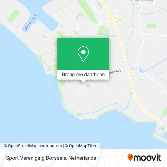 Sport Vereniging Borssele kaart