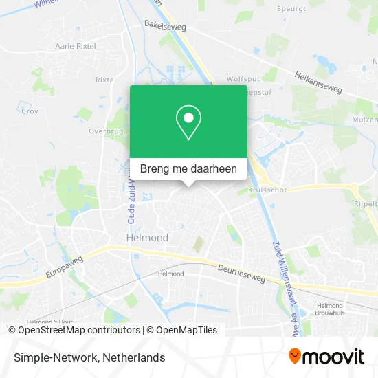 Simple-Network kaart