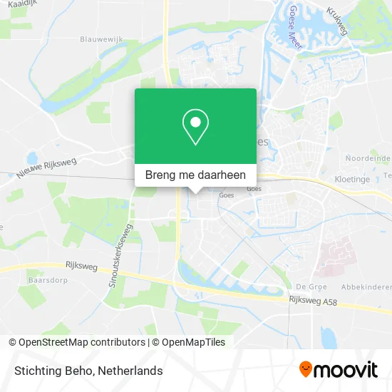 Stichting Beho kaart