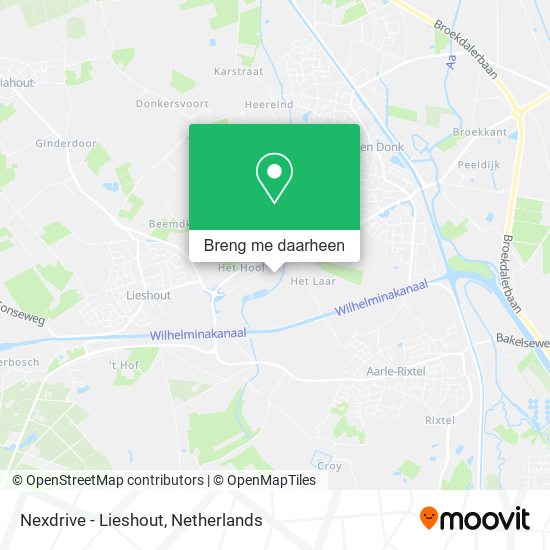 Nexdrive - Lieshout kaart
