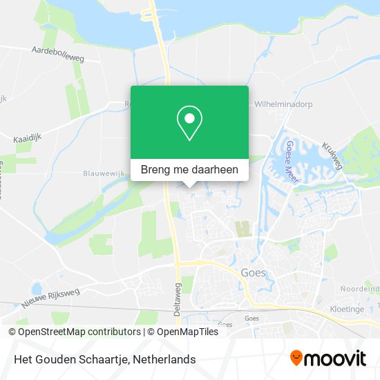 Het Gouden Schaartje kaart
