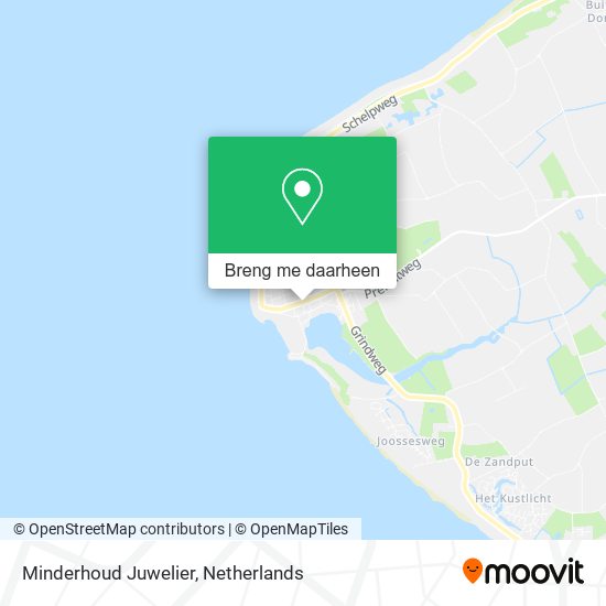 Minderhoud Juwelier kaart