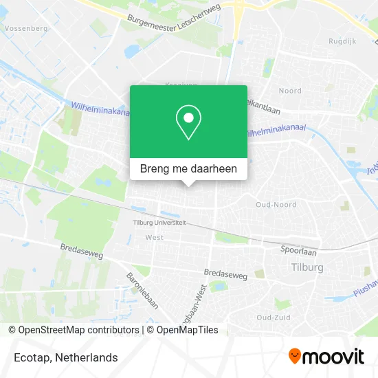 Ecotap kaart