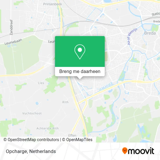 Opcharge kaart
