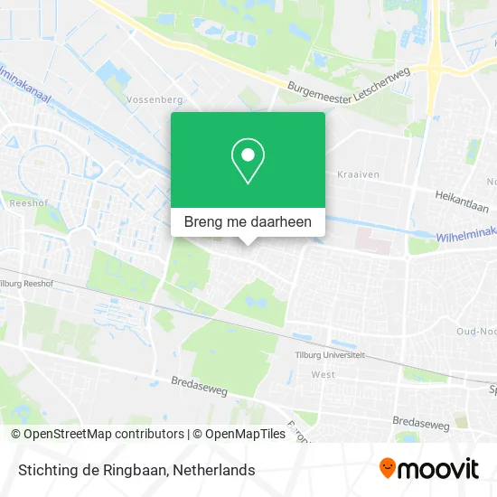 Stichting de Ringbaan kaart
