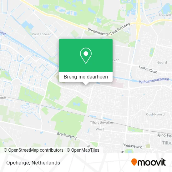 Opcharge kaart