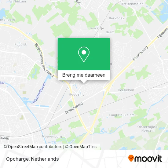 Opcharge kaart