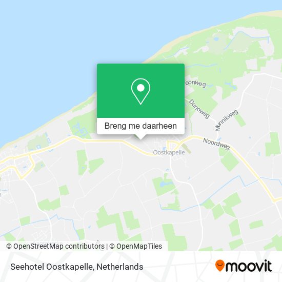 Seehotel Oostkapelle kaart