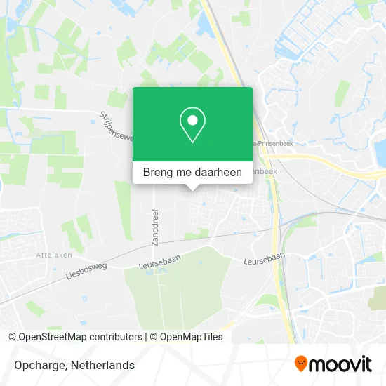 Opcharge kaart