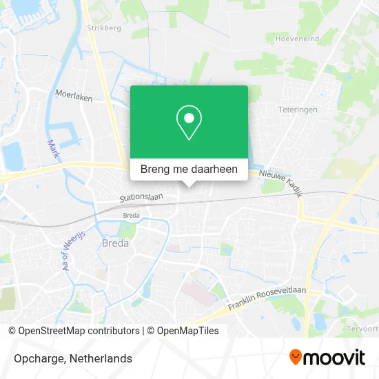 Opcharge kaart
