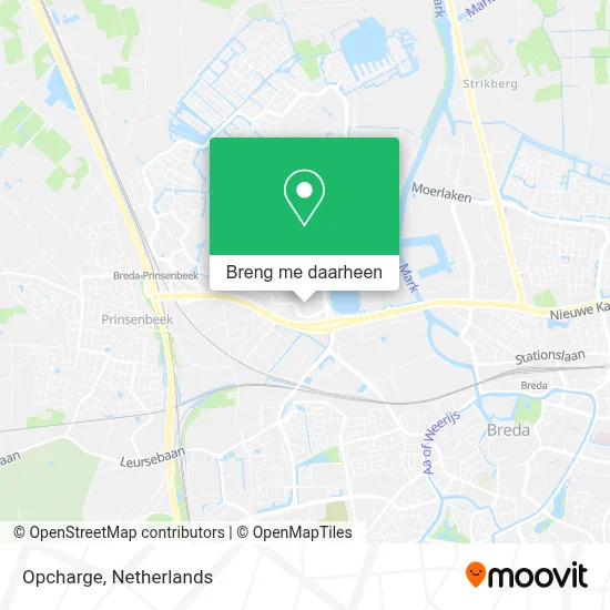 Opcharge kaart