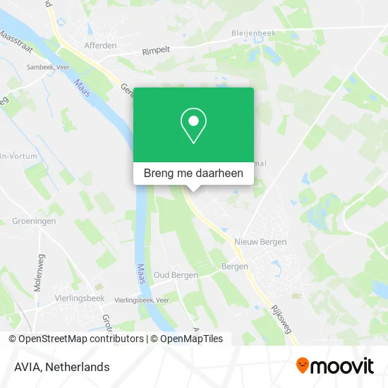 AVIA kaart