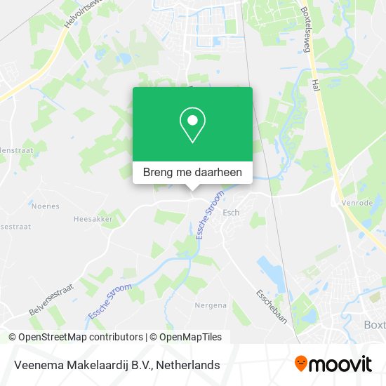 Veenema Makelaardij B.V. kaart