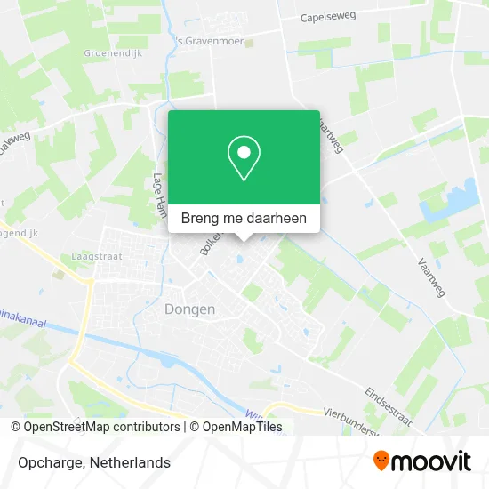 Opcharge kaart