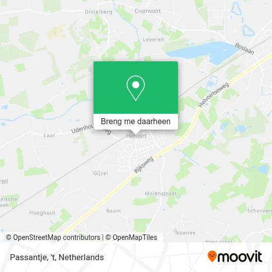 Passantje, 't kaart
