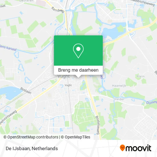 De IJsbaan kaart