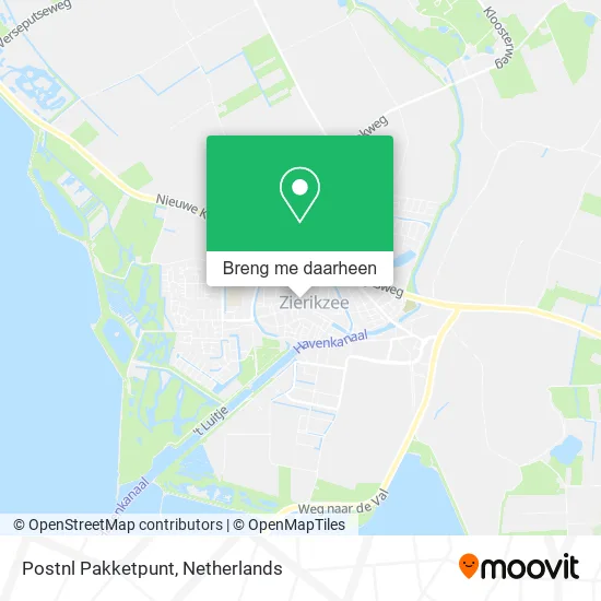 Postnl Pakketpunt kaart