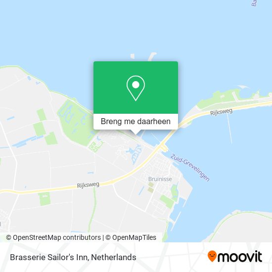 Brasserie Sailor's Inn kaart