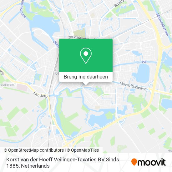 Korst van der Hoeff Veilingen-Taxaties BV Sinds 1885 kaart