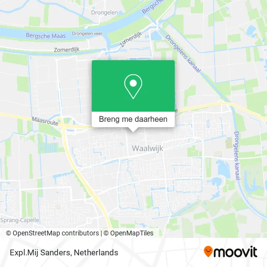 Expl.Mij Sanders kaart