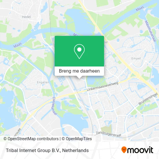 Tribal Internet Group B.V. kaart