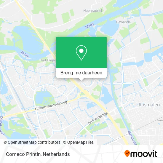 Comeco Printin kaart