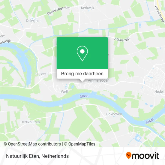 Natuurlijk Eten kaart