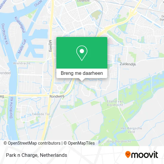 Park n Charge kaart