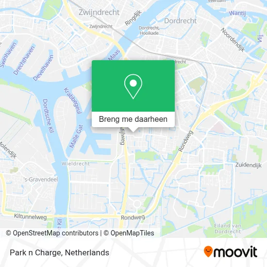 Park n Charge kaart