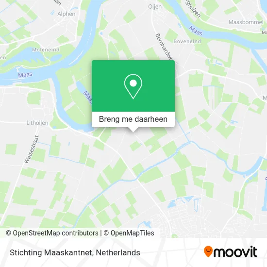 Stichting Maaskantnet kaart