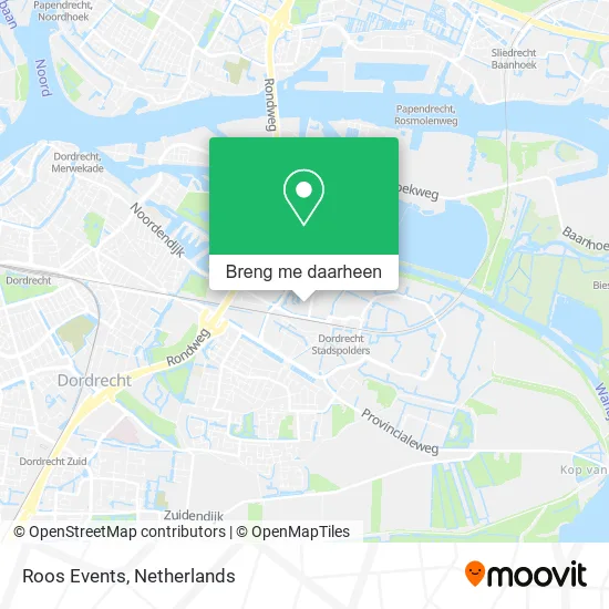 Roos Events kaart