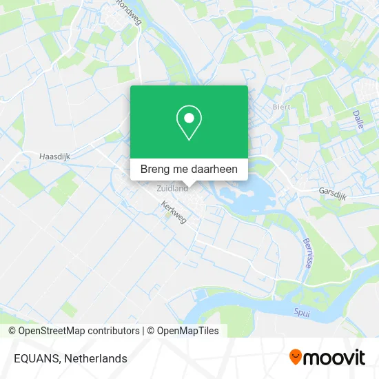 EQUANS kaart