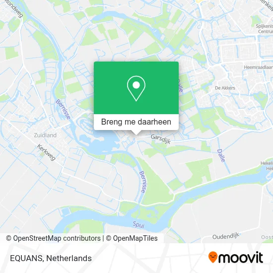 EQUANS kaart