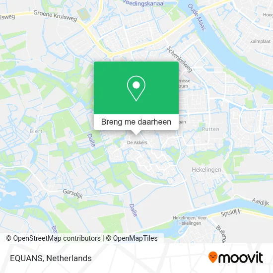 EQUANS kaart