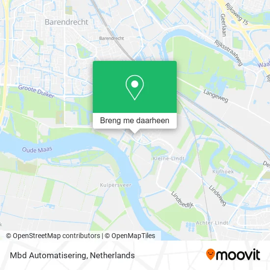 Mbd Automatisering kaart