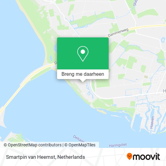 Smartpin van Heemst kaart