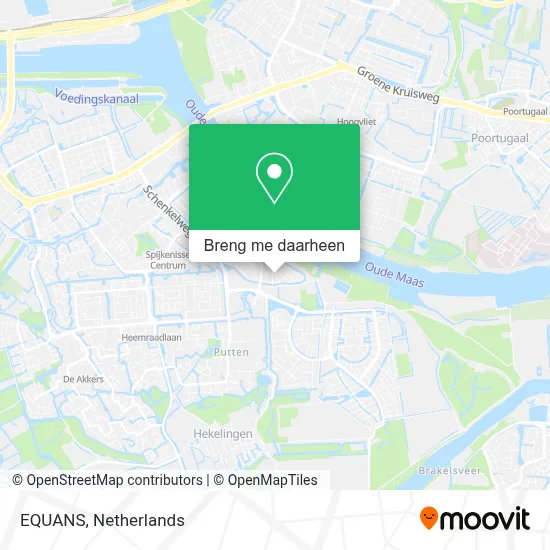 EQUANS kaart