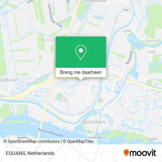 EQUANS kaart