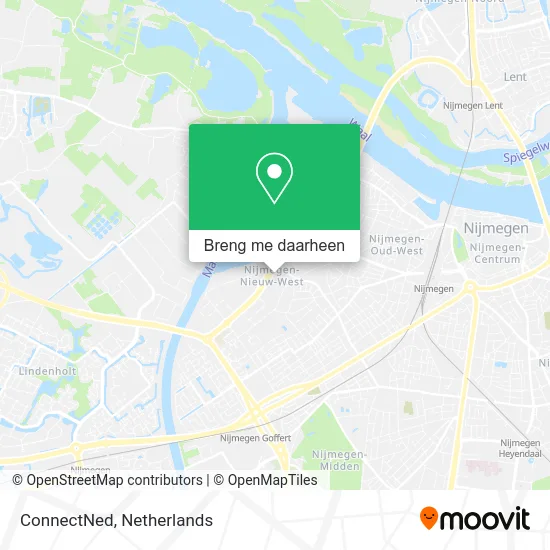 ConnectNed kaart