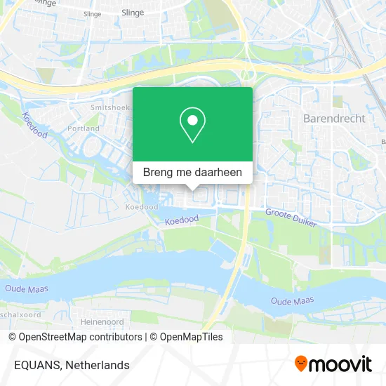 EQUANS kaart