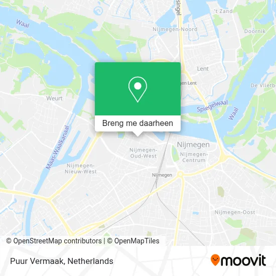 Puur Vermaak kaart