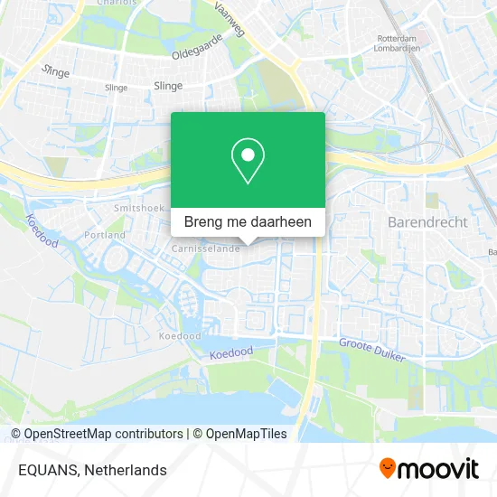 EQUANS kaart