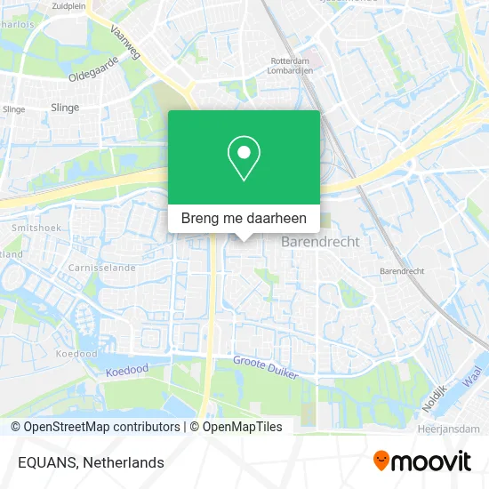 EQUANS kaart