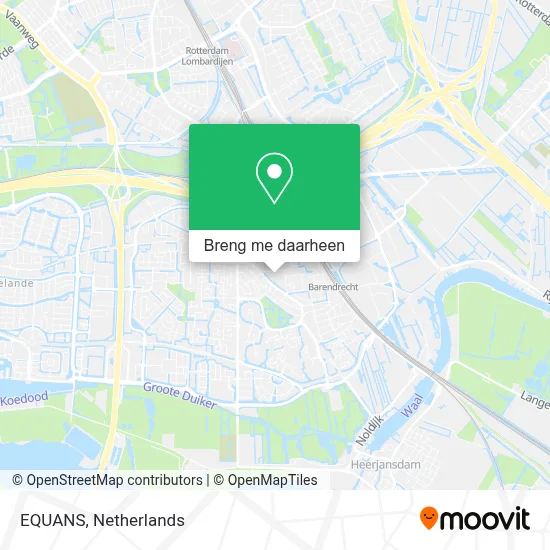 EQUANS kaart