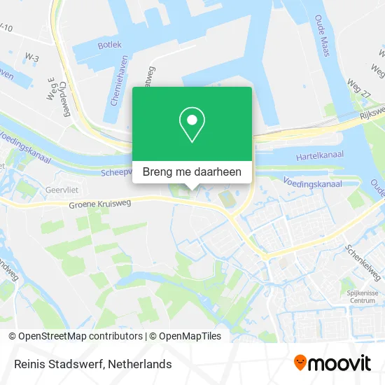 Reinis Stadswerf kaart