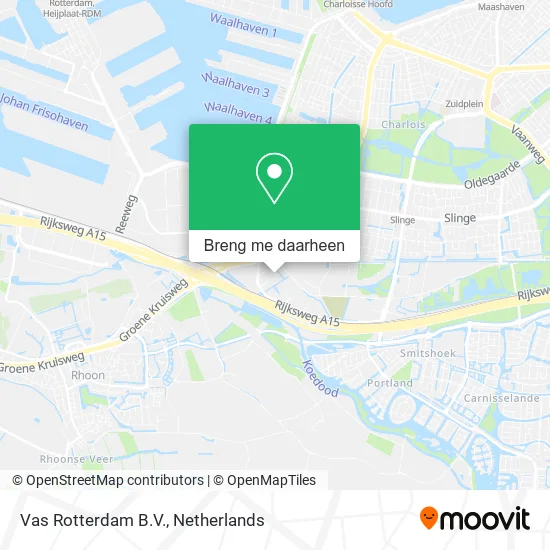 Vas Rotterdam B.V. kaart